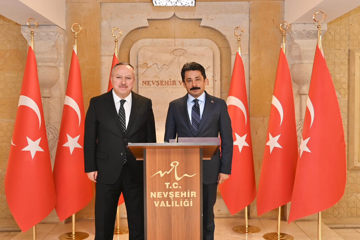 Nevşehir ve Kırşehir Valileri Bölgesel İş Birliği İçin Bir Araya Geldi
