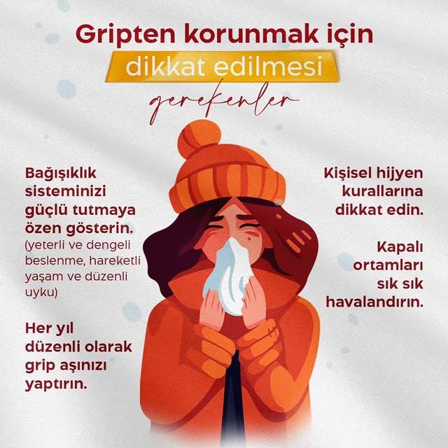Gripten Korunmak İçin Önemli Uyarılar