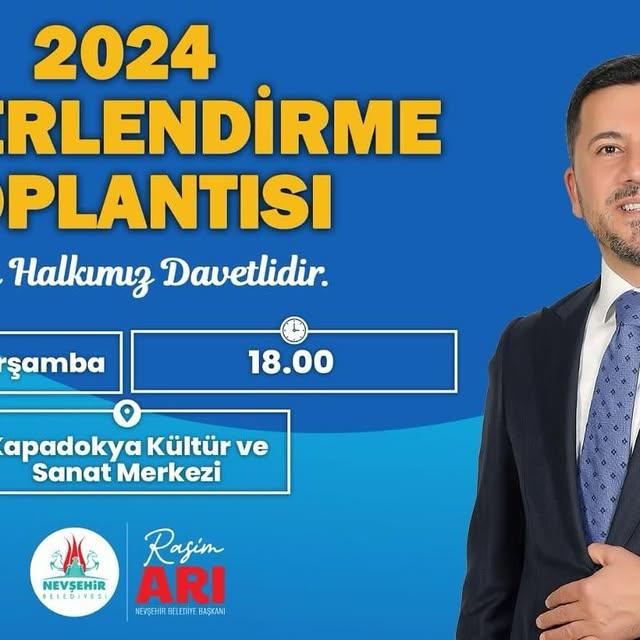 Nevşehir Belediye Başkanı Rasim Arı'dan Yıl Sonu Değerlendirme Toplantısı