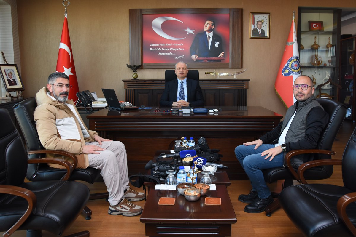 Nevşehir İl Emniyet Müdürü Ali Loğoğlu'na Anlamlı Ziyaret