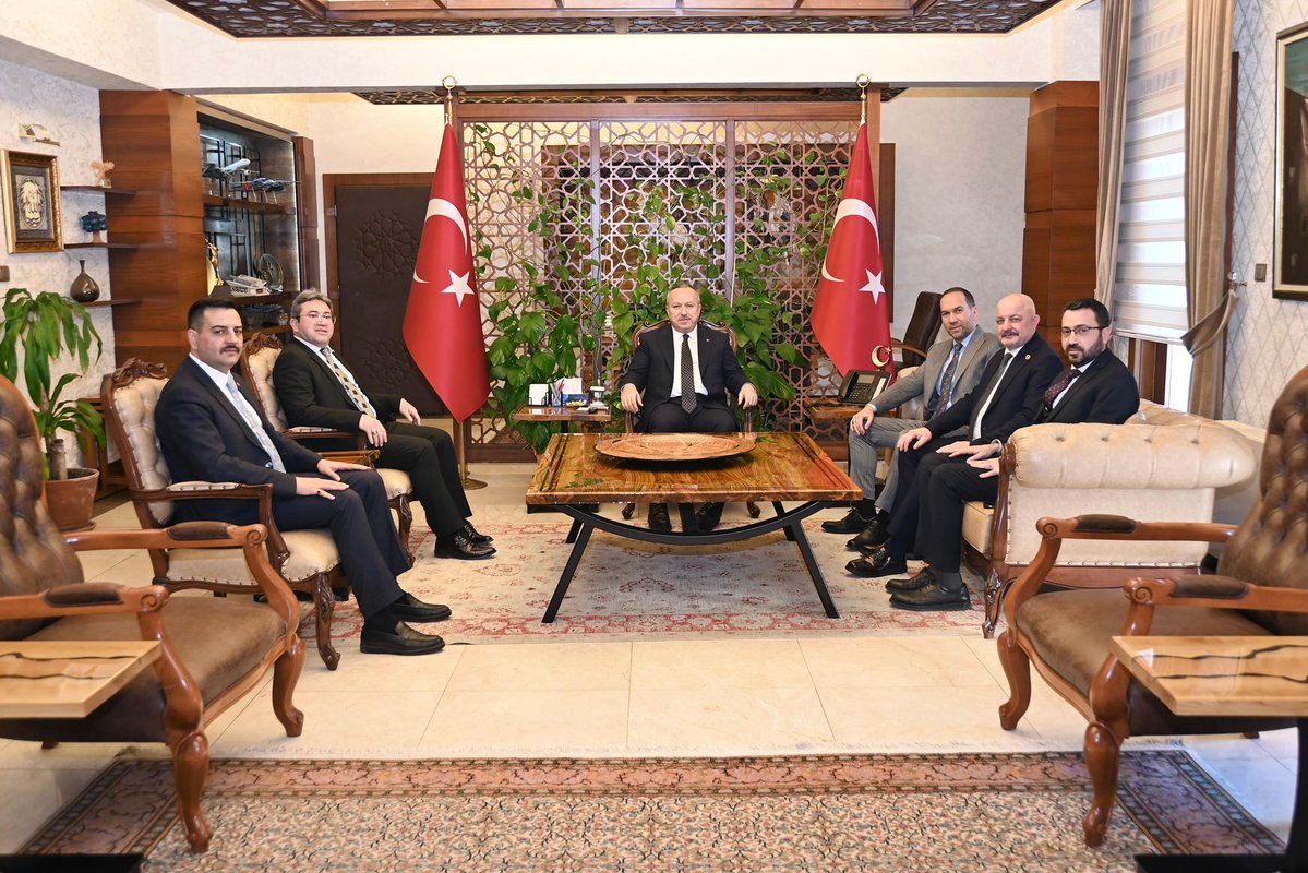 Vali Fidan’a Komşu İllerden Ziyaret