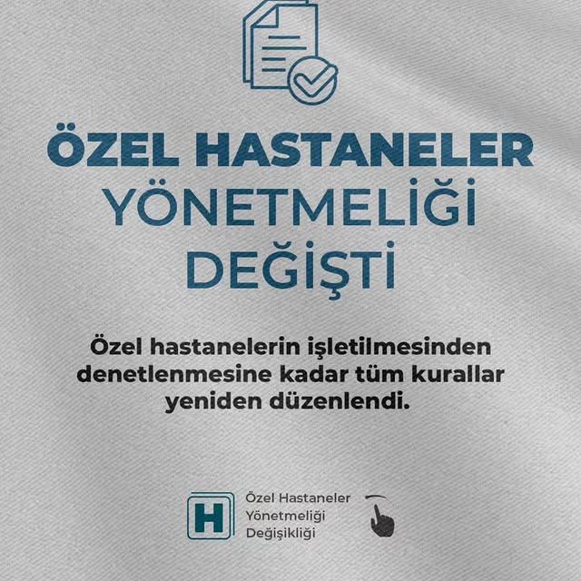 Özel Hastanelerde Yeni Dönem: Yönetmelik Değişikliği Yapıldı