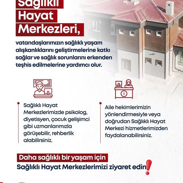 Sağlıklı Hayat Merkezleri ile Sağlığa Adım Atın