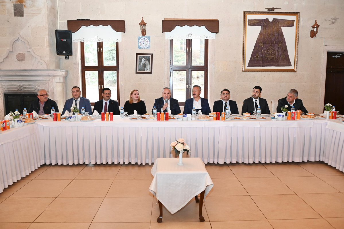 Nevşehir Valisi, Emekli Personele Veda Etti