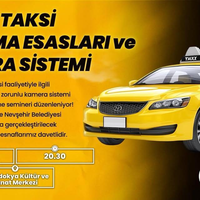 Ticari Taksiler için Bilgilendirme Toplantısı Düzenleniyor