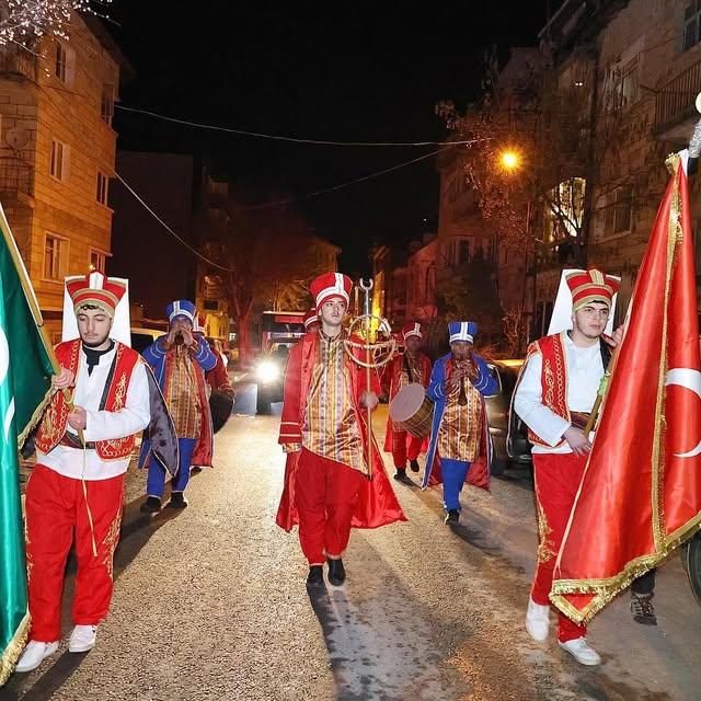 Nevşehir'de Sahurda Mehteran Coşkusu