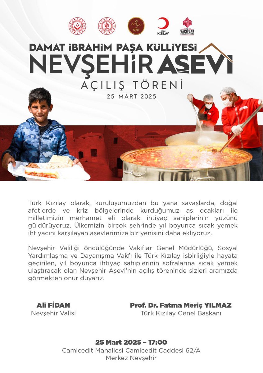 Nevşehir'de Yeni Aşevi Açıldı: Bin Umutla Sofralar Kurulacak