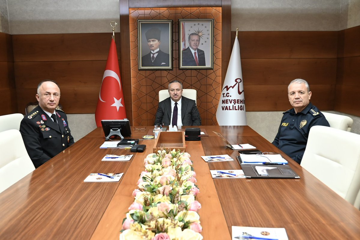 Nevşehir'de Ramazan Bayramı Güvenlik Tedbirleri Gözden Geçirildi