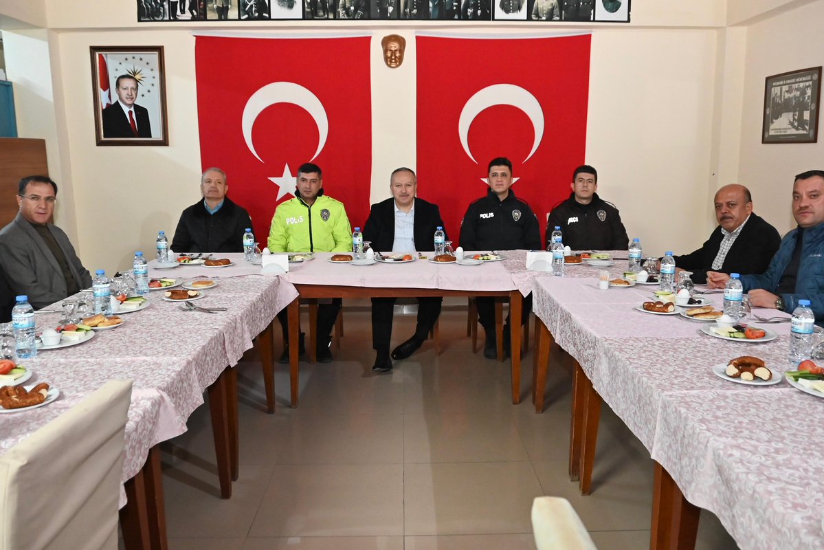 Nevşehir'de Polislerle Sahurda Bir Araya Gelme