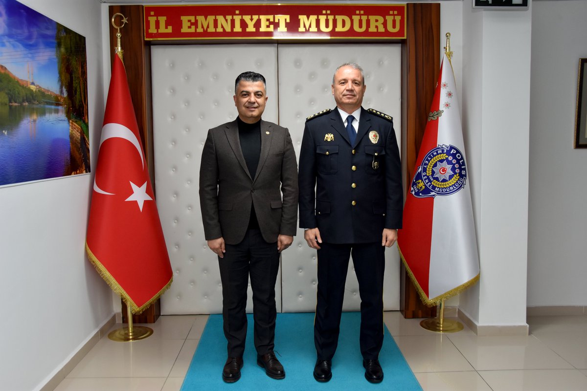 Nar Belediye Başkanı Özçelik, Polis Haftası'nda Nevşehir Emniyet Müdürü Logoğlu'nu Ziyaret Etti