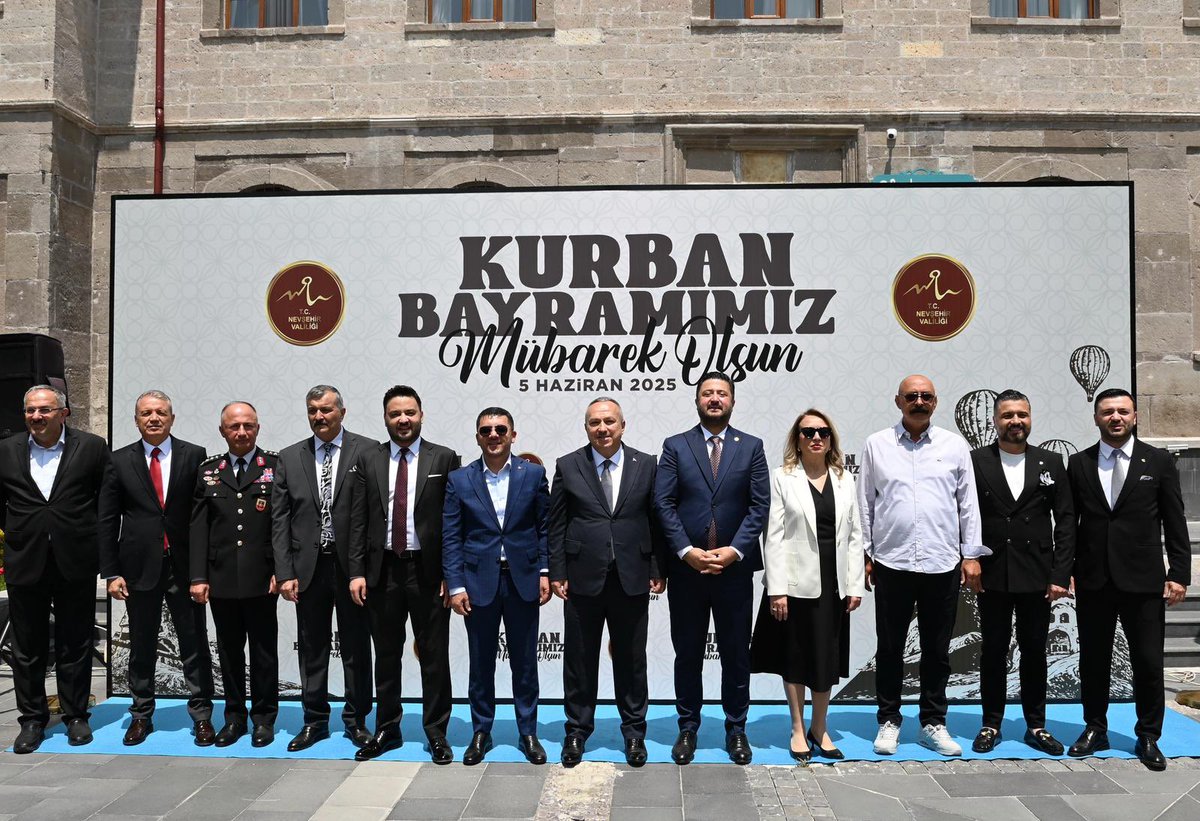 Nevşehir Valiliği'nde Geleneksel Kurban Bayramı Bayramlaşma Programı Düzenlendi