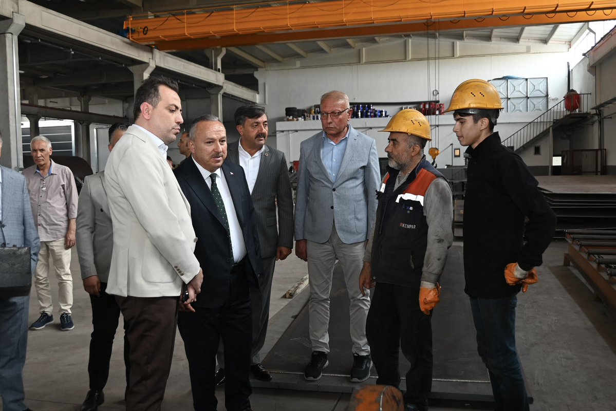 Nevşehir Valisi Ekrem Karoser Ltd. Şti.'ni Ziyaret Etti