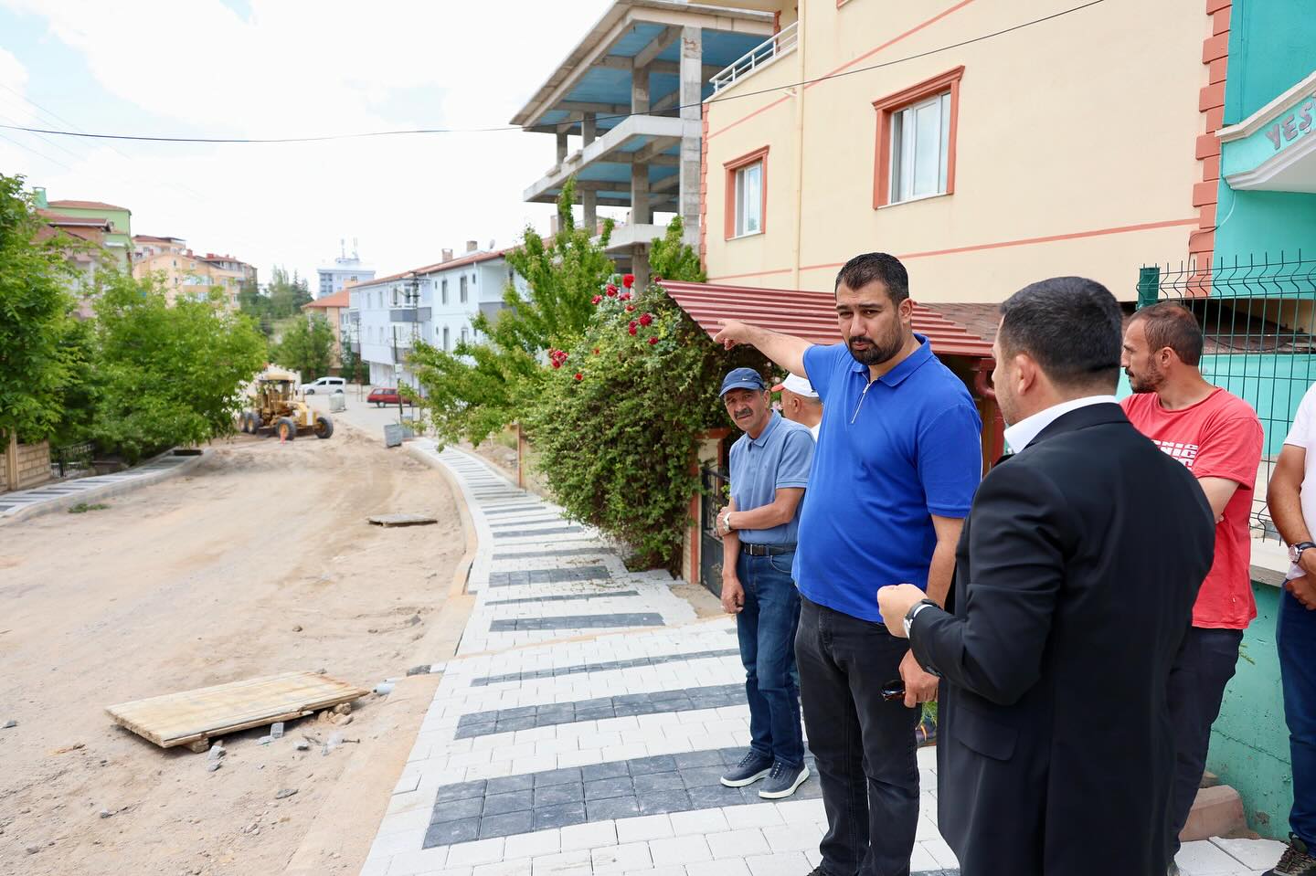 Nevşehir Belediyesi, Mahallelerde Yol Çalışmalarını İnceledi