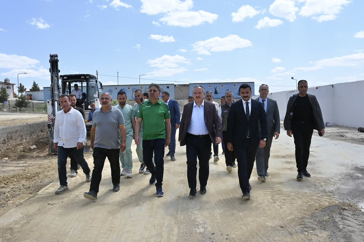 Nevşehir Valisi, Hayvan Kasabası'nda İncelemelerde Bulundu