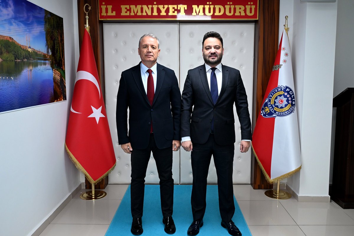 Nevşehir Emniyet Müdürlüğü'ne Ziyaret: AK Parti İl Başkanı Ali Logoğlu ile Görüşme