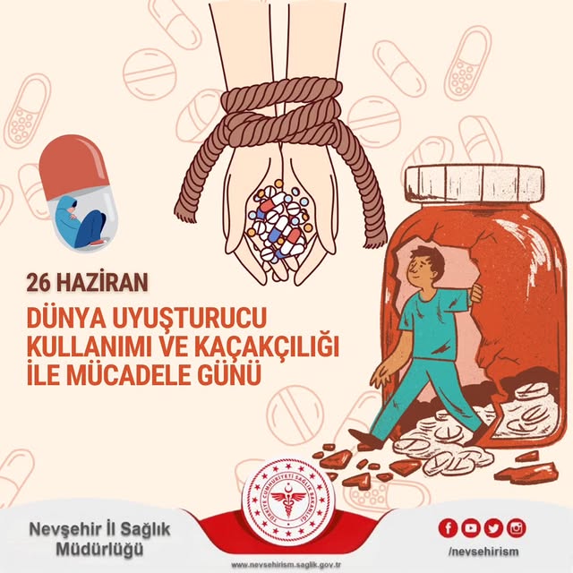 Nevşehir'de Uyuşturucuyla Mücadele Günü Etkinlikleri Düzenlendi