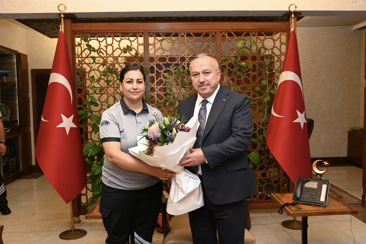 Nevşehir Valisi Özel Güvenlik Görevlilerini Kabul Etti