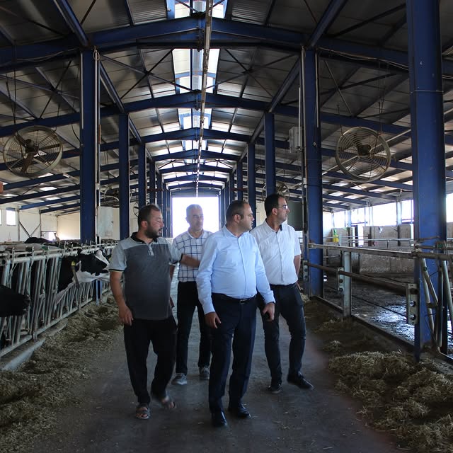 TKDK Nevşehir'de Alternatif Hayvancılık İşletmesi Ziyaretiyle Süt Üretim Kapasitesi Görüldü