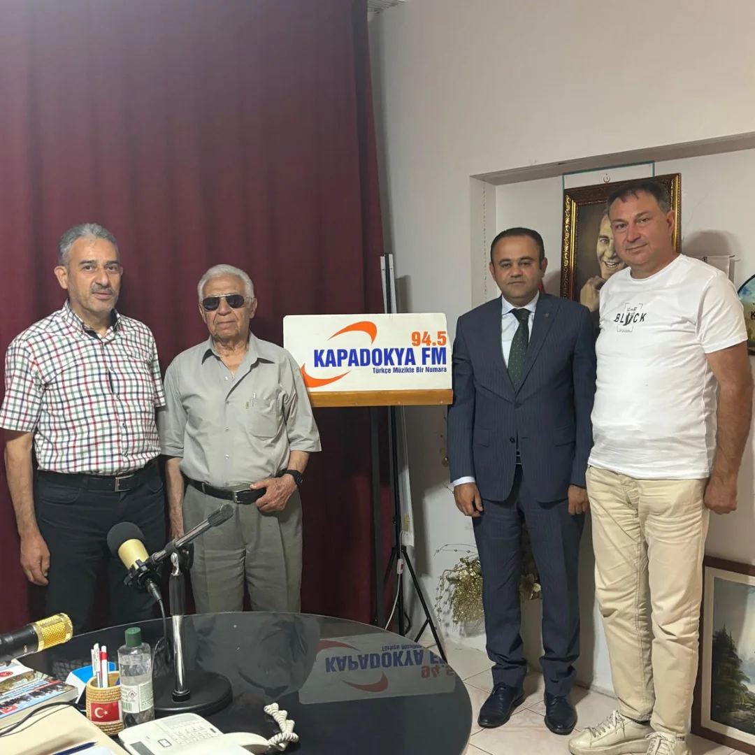 TKDK Nevşehir İl Koordinatörlüğü Kapadokya FM'i Ziyaret Etti