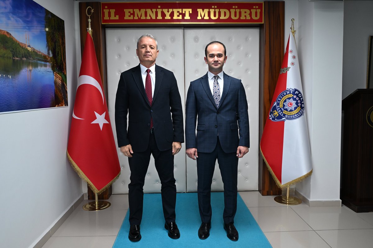 Kozaklı Kaymakamı, Nevşehir Emniyet Müdürü'nü Ziyaret Etti