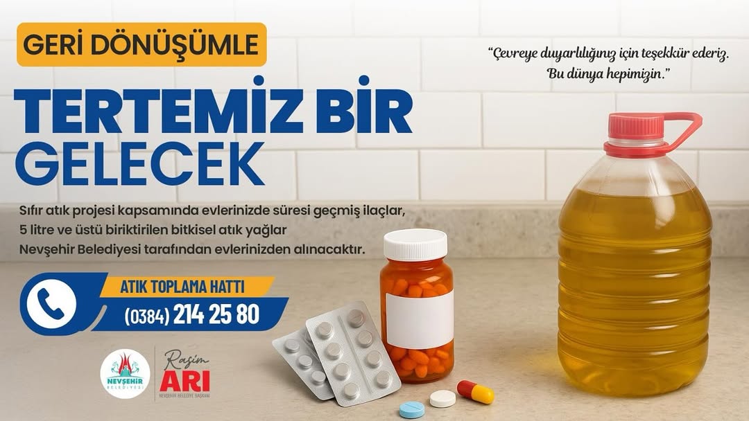 Nevşehir Belediyesi, Geri Dönüşümle Geleceğe Yatırım Yapıyor