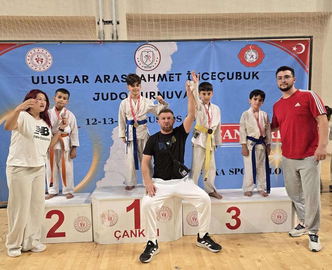 Nevşehir'den Genç Judocular Uluslararası Turnuvada Parıldadı