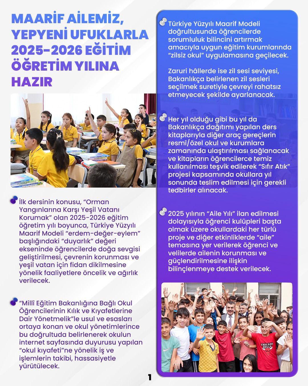 Okullar Eylül Ayında Sağlık, Sevgi ve Özlemle Kapılarını Açacak