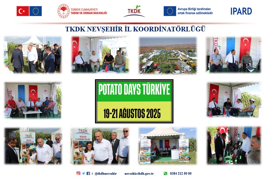 TKDK Nevşehir, Potato Days Türkiye Fuarı'nda Üreticilerle Buluştu