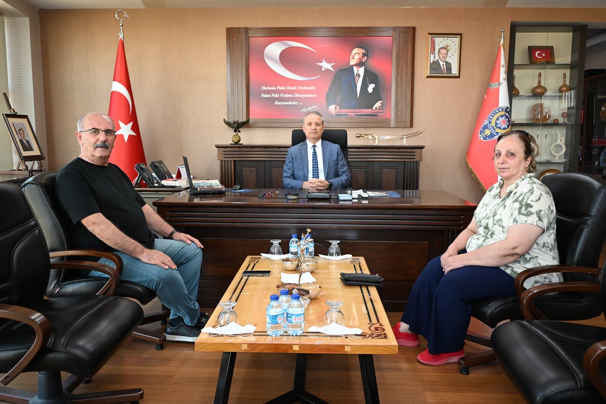 Emekli Polis Memuru Ziyareti: Nevşehir Emniyet Müdürü'ne Veda