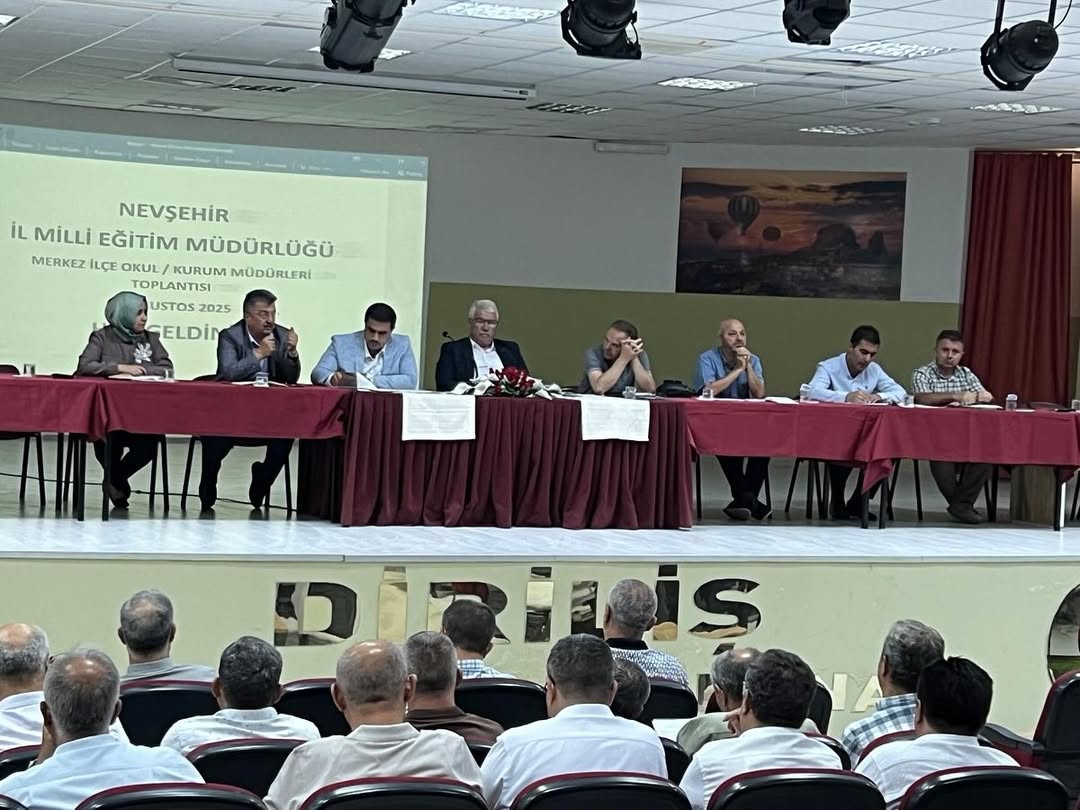 2025-2026 Eğitim Yılı Hazırlıkları Nevşehir'de Masaya Yatırıldı