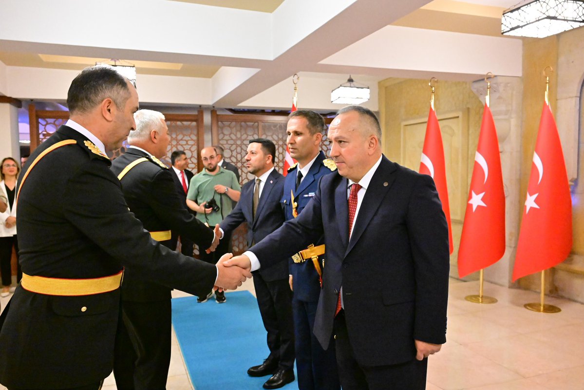 Nevşehir'de 30 Ağustos Zafer Bayramı Tebrikat Töreni Düzenlendi