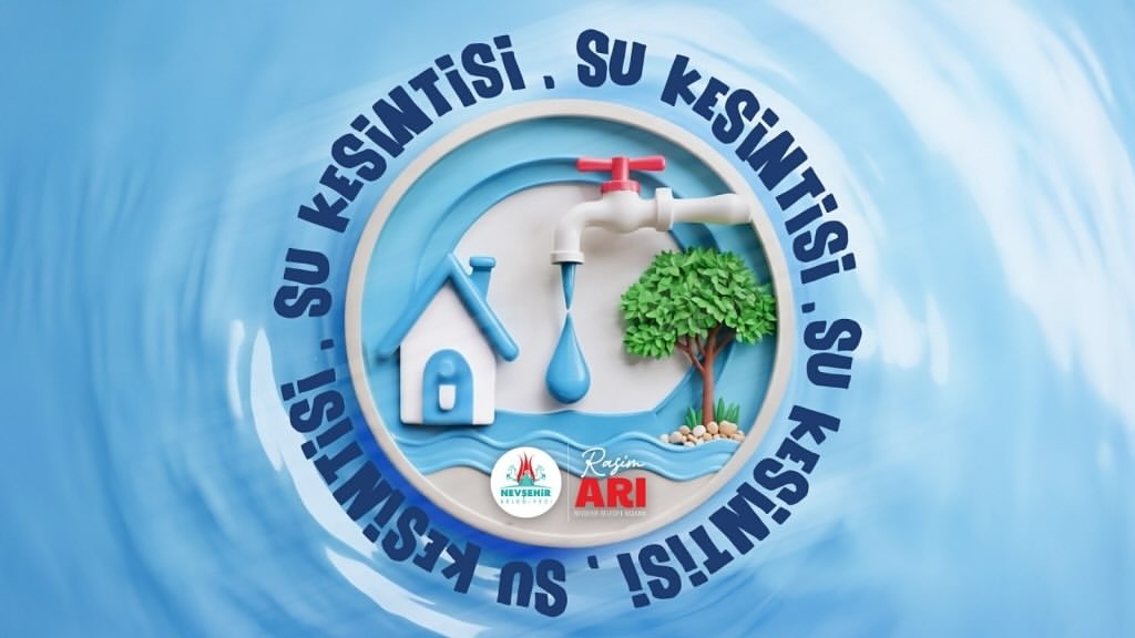 Nevşehir'de 2000 Evler Mahallesi'nde Planlı Su Kesintisi