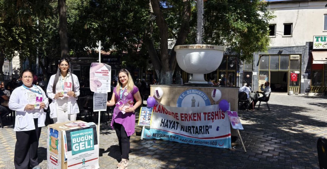 Nevşehir'de Kanserde Erken Teşhis Bilgilendirme Çalışması Yapıldı